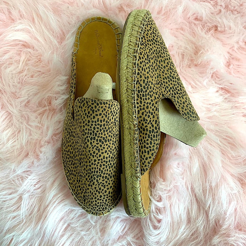 Leopard Print Mules